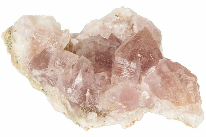 Beautiful, Pink Amethyst Geode Section - Argentina #195367